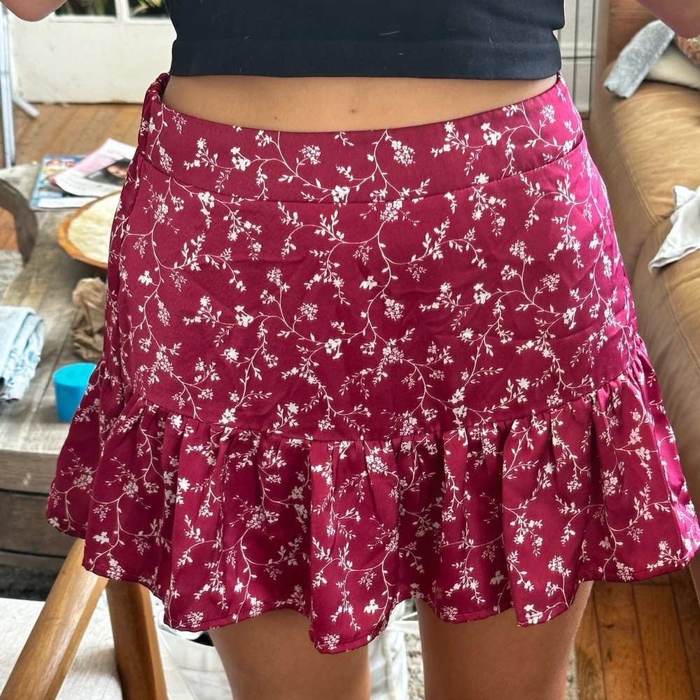 Floral Skort